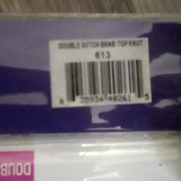 Blonde double dutch braid top knot - Picture 7 of 11